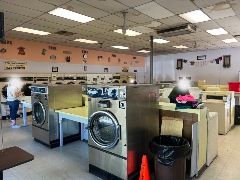 Greensburg PA Laundromat For Sale front load washer